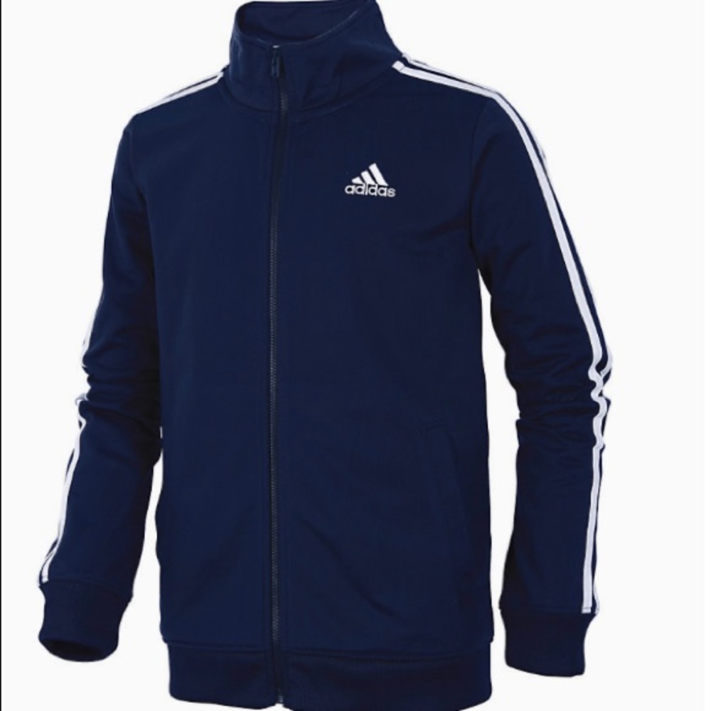 Adidas Blue Boys Track Jacket